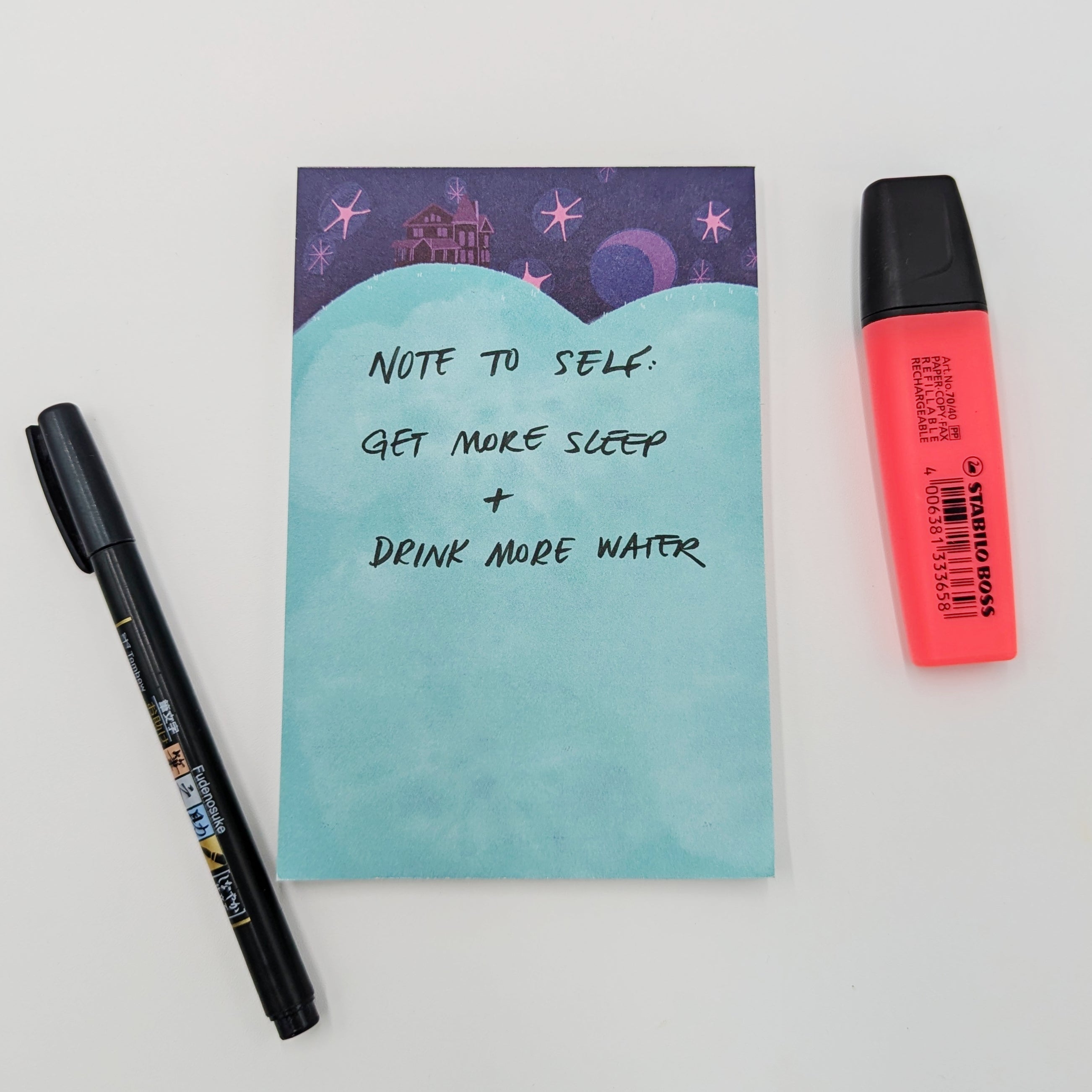 Haunted Hill Memo Pad